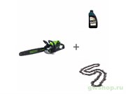 Пила цепная аккумуляторная GD-82 82V GREENWORKS GD82CS51, с 1хАКБ 2.5 Ач. и ЗУ + цепь + масло в подарок! Greenworks 2008307UA, 70285160000, 2953807