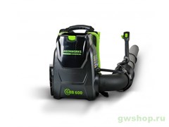 Воздуходув ранцевый аккумуляторный GD-82 82V GREENWORKS GC82BPBK5 c АКБ 5АЧ и ЗУ Greenworks 2402507UB