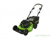 Газонокосилка самоходная аккумуляторная 82V GREENWORKS GC82LM51SP2K5 с АКБ 5АЧ и ЗУ Greenworks 2515907UB