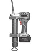 Аккумуляторный шприц SAMOA для консистентной смазки 20В Li-ION, 2 Ah, гибкий носик 160500