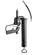 Пневматический шприц SAMOA для консистентной смазки 500 см3,  гибкий носик с 4-х лепестковым соединителем 168600