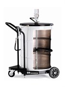 Мобильный пневматический солидолонагнетатель SAMOA с насосом PM3 для бочек 185 кг 428243