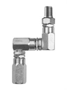 Z-соединение SAMOA для консистентной смазки 1/4" BSP (M) х 1/4" BSP (F) 414300