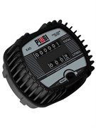 Счетчик PIUSI K40 F00490020 для масла, 1-30 л/мин, 3-х разрядный механический