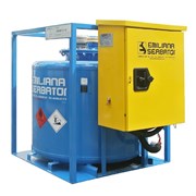 Мини АЗС Emiliana Serbatoi Traspo 250 TFTK250/4012V электронасос 12В, 5 м шланг, пистолет-автомат