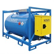 Мини АЗС Emiliana Serbatoi Traspo 910 TFTK910/6012V электронасос 12В, 60 л/мин, 5 м шланг, пистолет-автомат