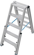 Стремянка Krause Stabilo Professional 2х5, двусторонняя телескопическая 134875