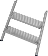 Часть из рифленого алюминия для лестницы с платформой 3 ступ. Krause 259035, подъемная