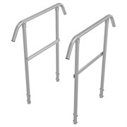 Ограждение платформы с планкой на уровне колен для двухсторонней лестницы Krause 259424