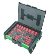 Набор инструментов SysCon "VDE-Werkzeugkoffer 1/2 eco" Haupa 220612