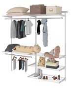 Гардеробная система ПРАКТИК Optima G180 белая S70199918501