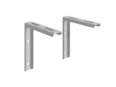 Комплект кронштейнов панели ПРАКТИК (2 шт) серый S37399000002