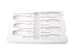 Ложемент для наборов отверток 30127MR, 30617MR, PVC KING TONY 843012712H Tony