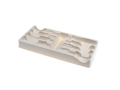 Ложемент для набора отверток 33108MR, PVC KING TONY 843310880H Tony