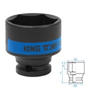 Головка торцевая ударная шестигранная 1/2", 37 мм KING TONY 453537M TONY