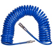 Шланг пневматический спиральный 8х12 мм, 20 м, полиуретановый, фитинги KING TONY 79962-20 TONY