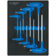 Набор шестигранников L-тип, ложемент, 8 предметов KING TONY 9-22108MRV TONY