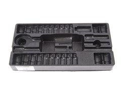 Ложемент для наборов торцевых головок 2030CR, 2530CR, PVC KING TONY 84253010B Tony