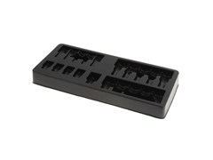 Ложемент для набора торцевых насадок и головок 7120PR, PVC KING TONY 84712012B Tony