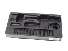 Ложемент для наборов торцевых головок 2516MR, 2516SR, PVC KING TONY 84251610B Tony