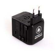 Адаптер переносной 100-240В / 5В USB TYPE-C МАСТАК ADB-201901 ADB-201901