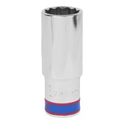 Головка торцевая глубокая двенадцатигранная 1/2", 22 мм KING TONY 423022M TONY