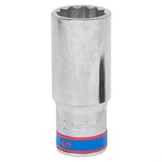 Головка торцевая глубокая двенадцатигранная 1/2", 23 мм KING TONY 423023M TONY
