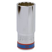 Головка торцевая глубокая двенадцатигранная 1/2", 24 мм KING TONY 423024M TONY