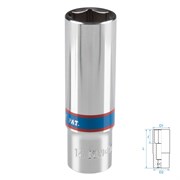 Головка торцевая глубокая шестигранная 3/8", 14 мм KING TONY 323514M TONY