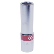 Головка торцевая глубокая шестигранная 3/8", 7/16", дюймовая KING TONY 323514S TONY