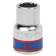Головка торцевая стандартная двенадцатигранная 1/2", 13 мм KING TONY 433013M TONY