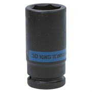 Головка торцевая ударная глубокая шестигранная 3/4", 30 мм KING TONY 643530M TONY