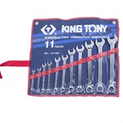 Набор комбинированных ключей, 1/4"-15/16", 11 предметов KING TONY 1211SR TONY