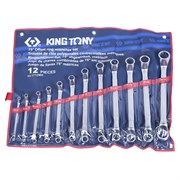 Набор накидных ключей, 6-32 мм, 12 предметов KING TONY 1712MR TONY