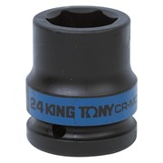 Головка торцевая ударная шестигранная 3/4", 24 мм KING TONY 653524M TONY