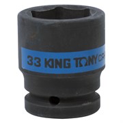 Головка торцевая ударная шестигранная 3/4", 33 мм KING TONY 653533M TONY