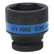 Головка торцевая ударная шестигранная 3/4", 41 мм KING TONY 653541M TONY