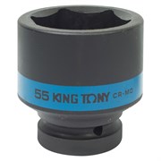 Головка торцевая ударная шестигранная 1", 55 мм KING TONY 853555M TONY