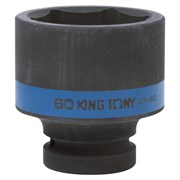 Головка торцевая ударная шестигранная 1", 60 мм KING TONY 853560M TONY