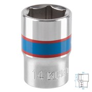 Головка торцевая стандартная шестигранная 3/8", 14 мм KING TONY 333514M TONY