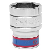 Головка торцевая стандартная шестигранная 1/2", 24 мм KING TONY 433524M TONY