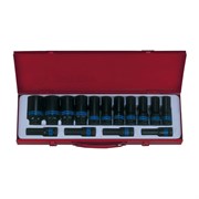 Набор ударных глубоких торцевых головок 1/2", шестигранные, 10-32 мм, 15 предметов KING TONY 4415MP03 TONY