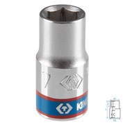 Головка торцевая стандартная шестигранная 1/4", 7 мм KING TONY 233507M TONY