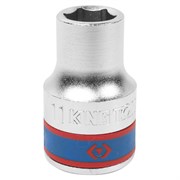 Головка торцевая стандартная шестигранная 1/2", 11 мм KING TONY 433511M TONY