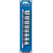 Набор торцевых головок 1/2", шестигранные, 10-22 мм, 8 предметов KING TONY 4510MR TONY