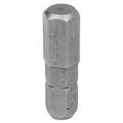 Вставка (бита) торцевая 1/4", Hex, 7 мм, 25 мм KING TONY 102507H TONY