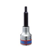 Насадка (бита) торцевая 1/2", Torx, T40, L = 80 мм, с отверстием KING TONY 403740 TONY