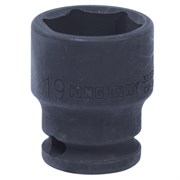 Головка торцевая ударная шестигранная 3/8", 19 мм KING TONY 353519M TONY