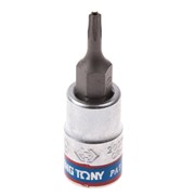 Насадка (бита) торцевая 1/4", Torx, T9, L = 37 мм, с отверстием KING TONY 203709 Tony