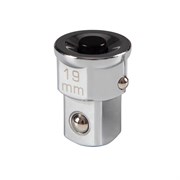 Адаптер для торцевых головок, 1/2", под ключ 19 мм KING TONY 373204R TONY